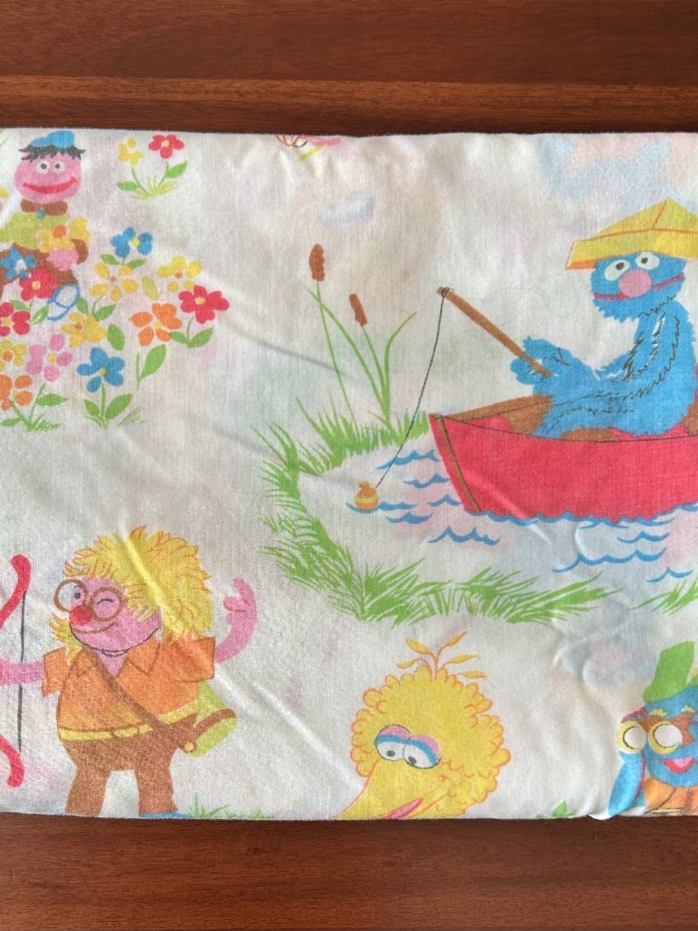 Vintage Sesame Street Flat sheet